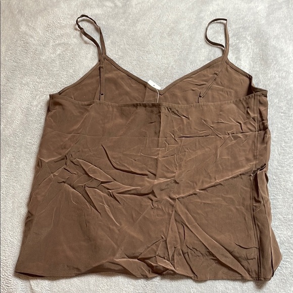 NEW Banana Republic Brown Silk Camisole - Picture 5 of 5